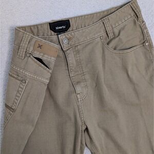 Vertx Jeans Mens 40x32 Defiance Tactical Stretch Denim Light Brown VTX1230